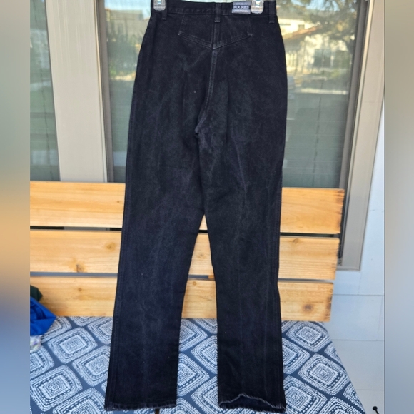 Vintage Authentic Rockies Jeanswear Bareback Sz 9/10 Slim Bootcut Western - Picture 7 of 11